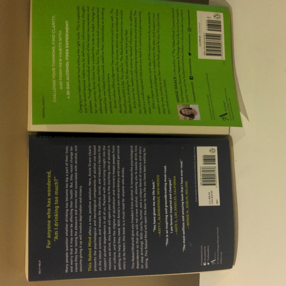 The Naked Mind by Annie Grace (lot of 2) - Picture 2 of 5